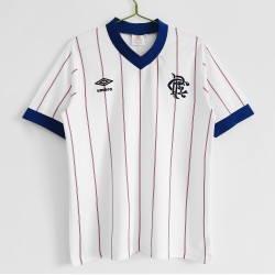 Camisola Wolverhampton Wanderers Retro Equipamento Segundo 1982-1983 Manga Curta